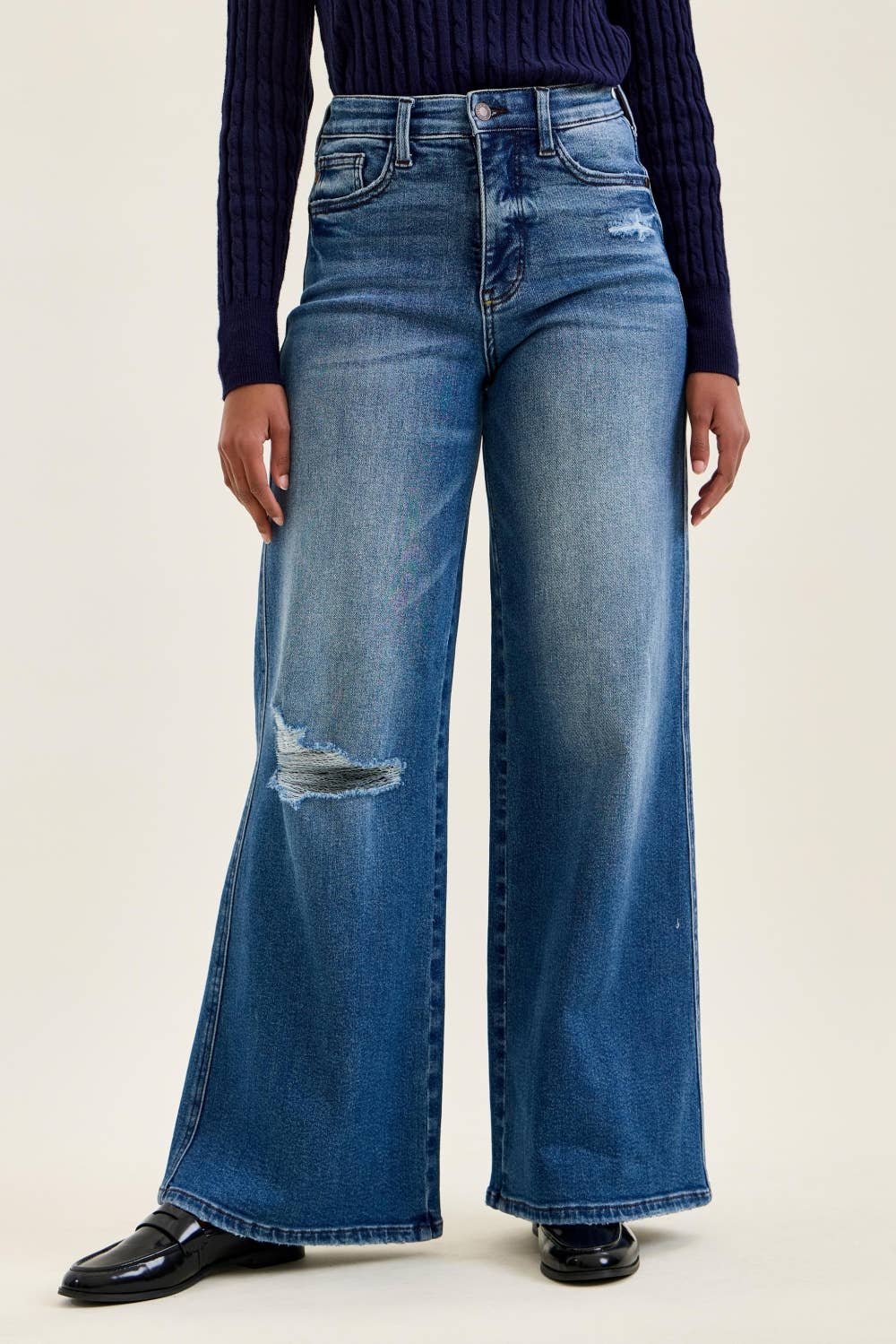 HW T.C. LUX Retro Wide MD Classic Stone Indigo
