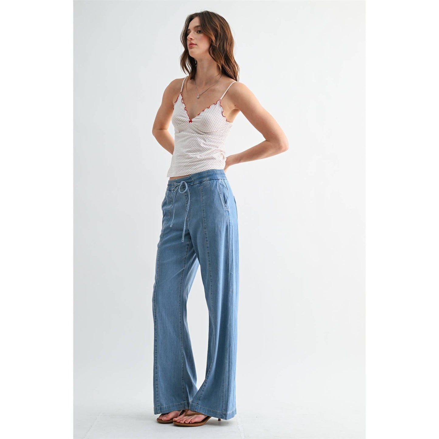 Halle Lightweight Denim Jeans