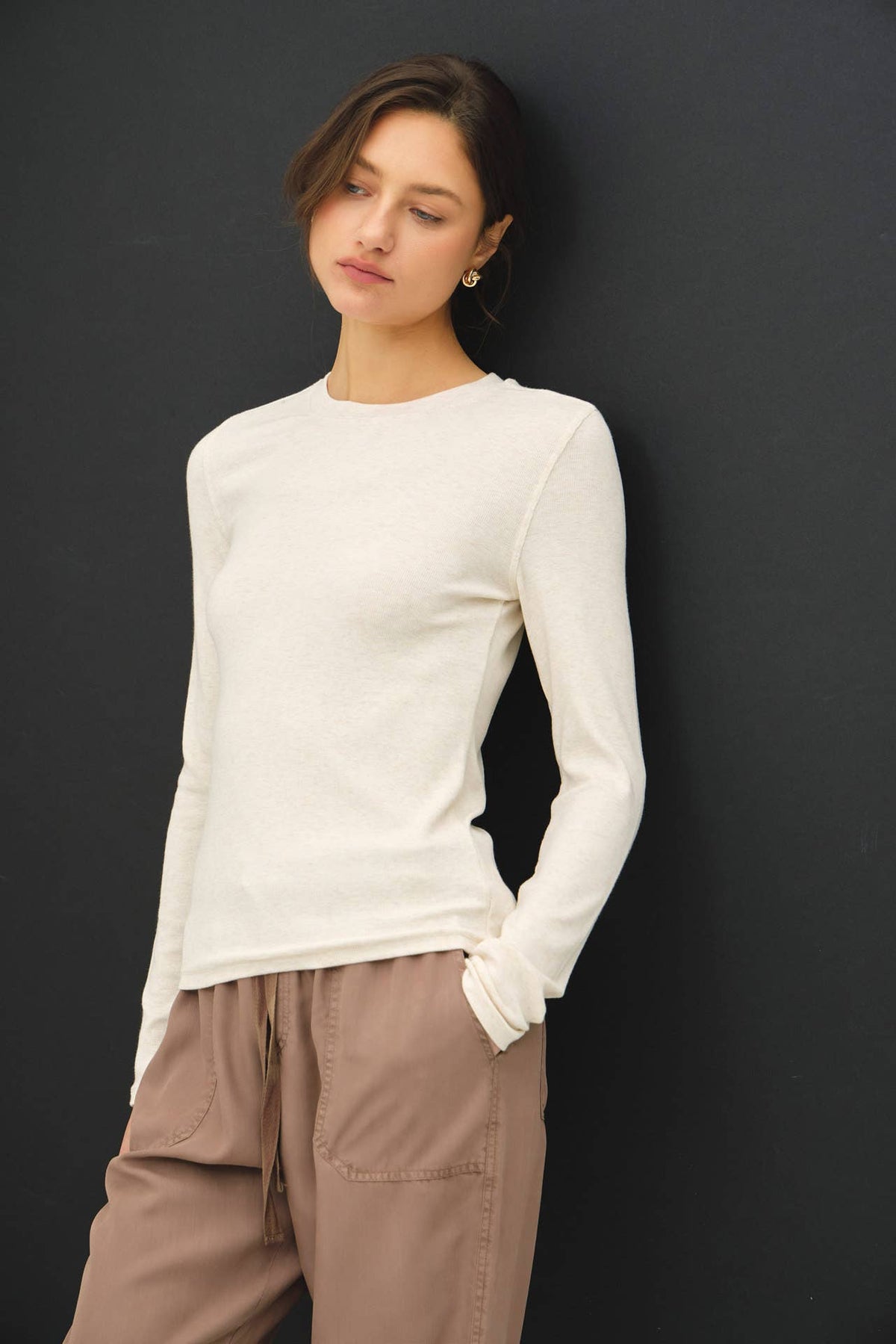Basic Babe Ribbed Longsleeve