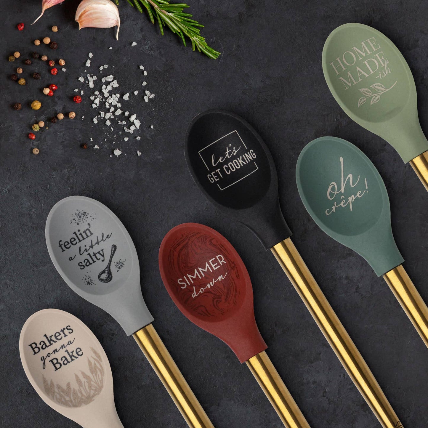 Gold Handle Spoon