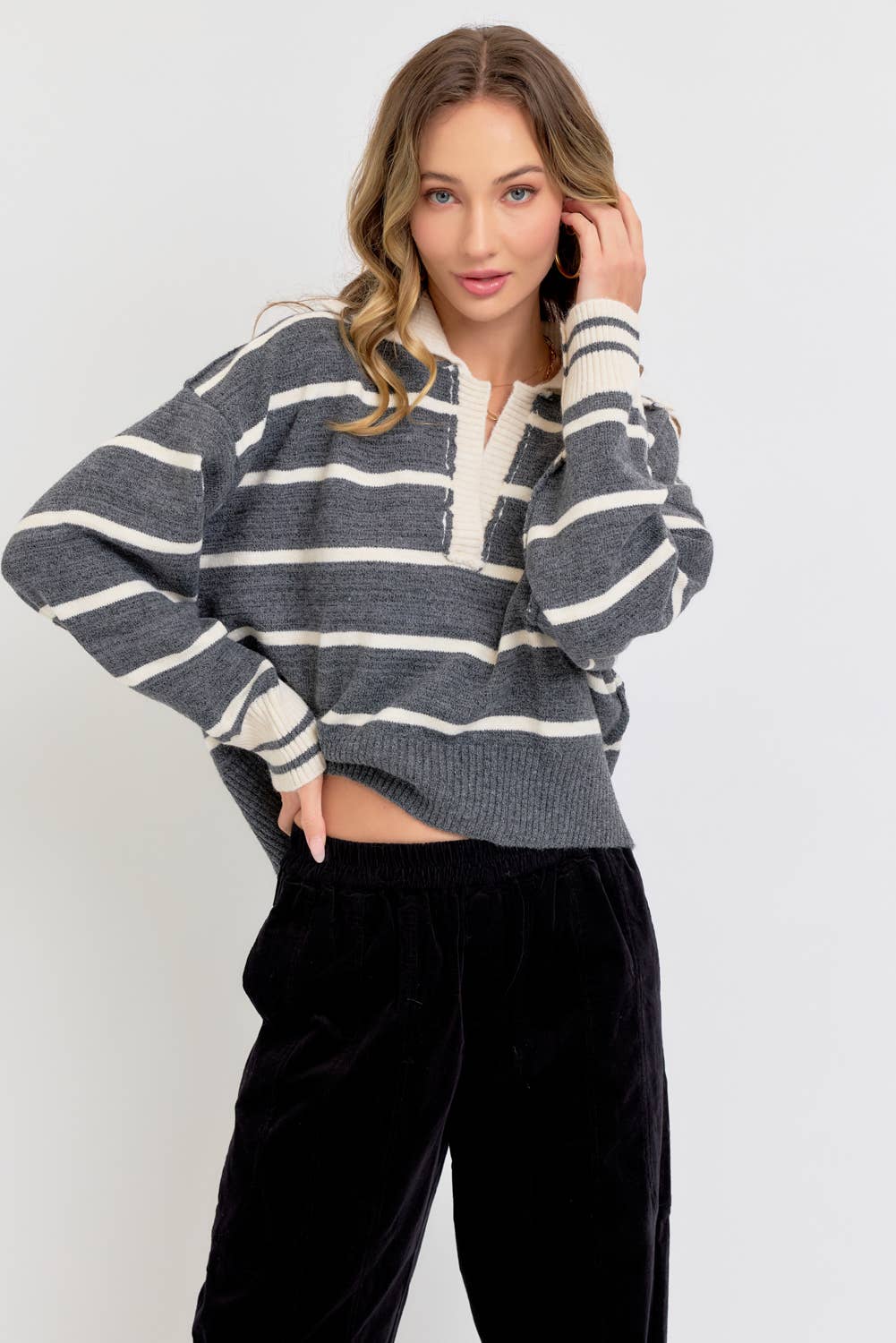 Savannah Collared Sweater