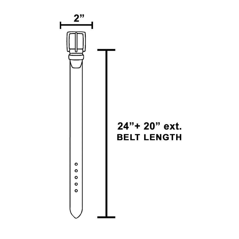 Stone Sunburst Concho Chain Belt