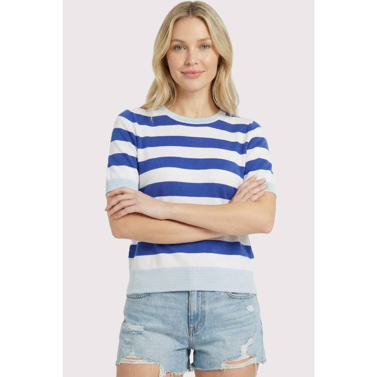 Take me away Stripe Sweater