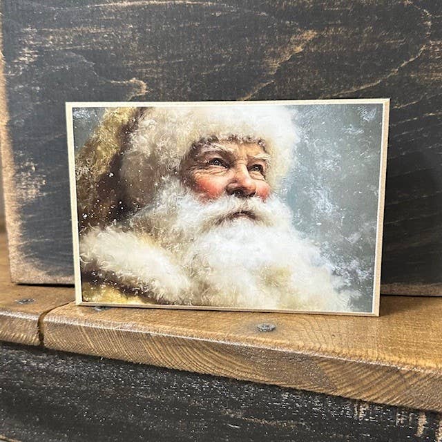 HMK1411B GOLDEN MAGIC SANTA BLOCK