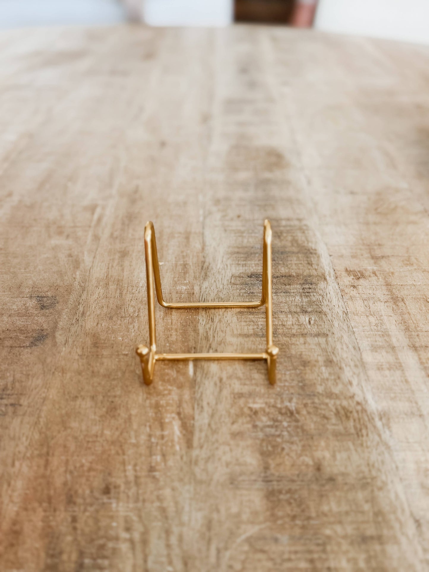 Gold Easel | Wood Arch Easel