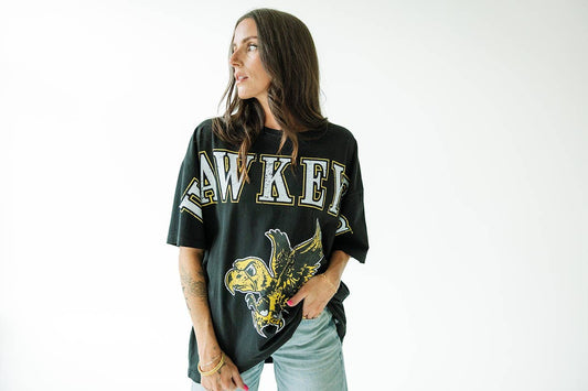 Iowa Split Oversized Tee