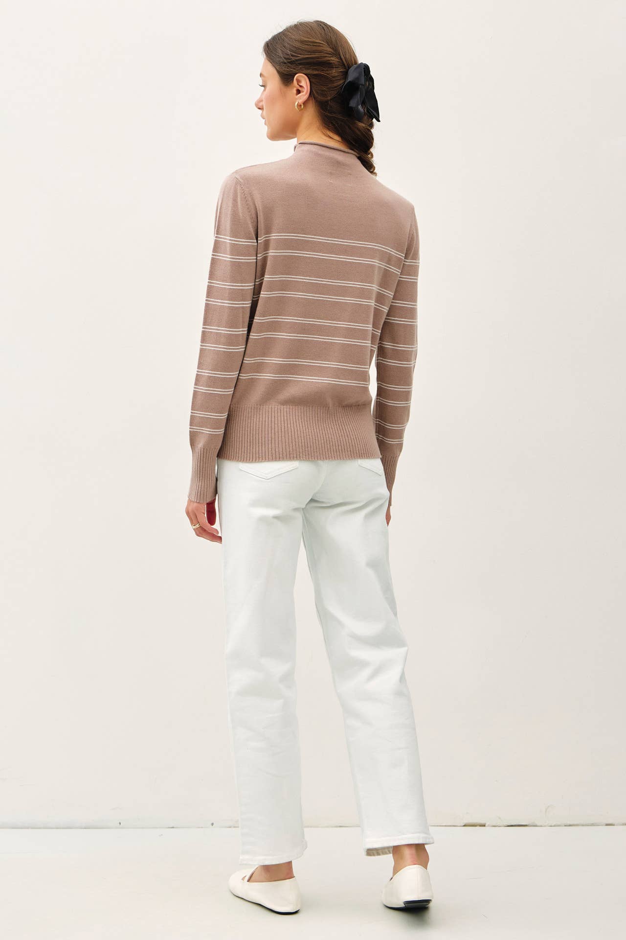 Synthia Mock Neck Top