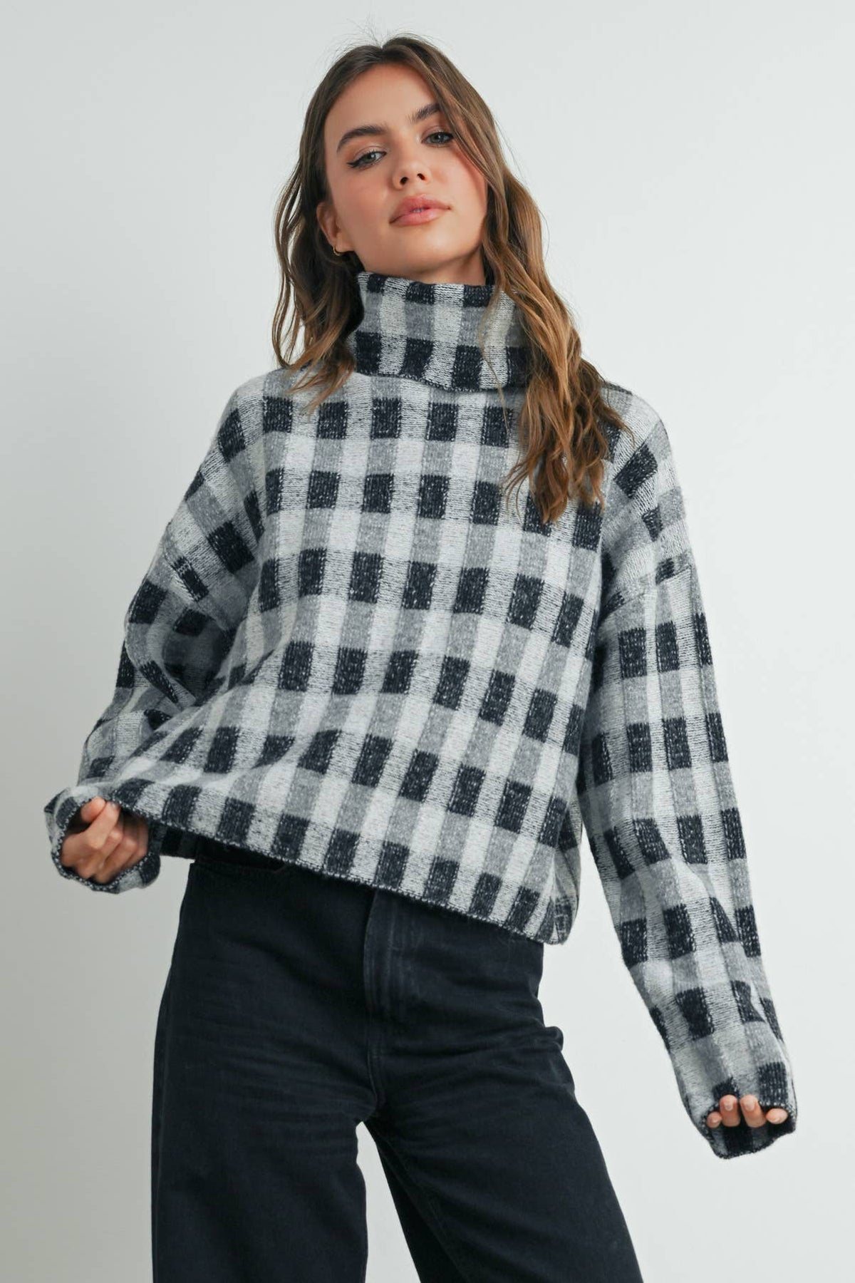 Mad in Plaid Sweater