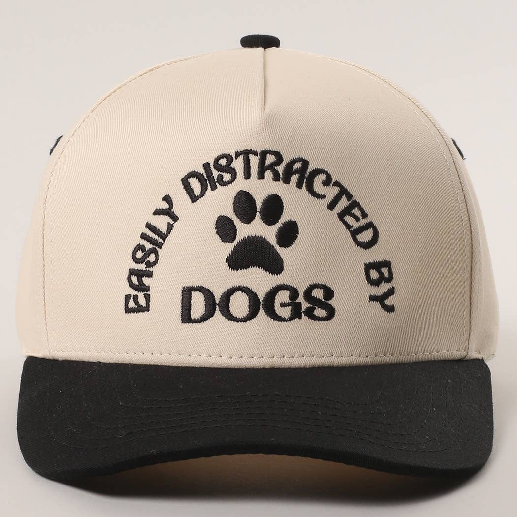 EASILY DISTRACTED BY DOGS Trucker
