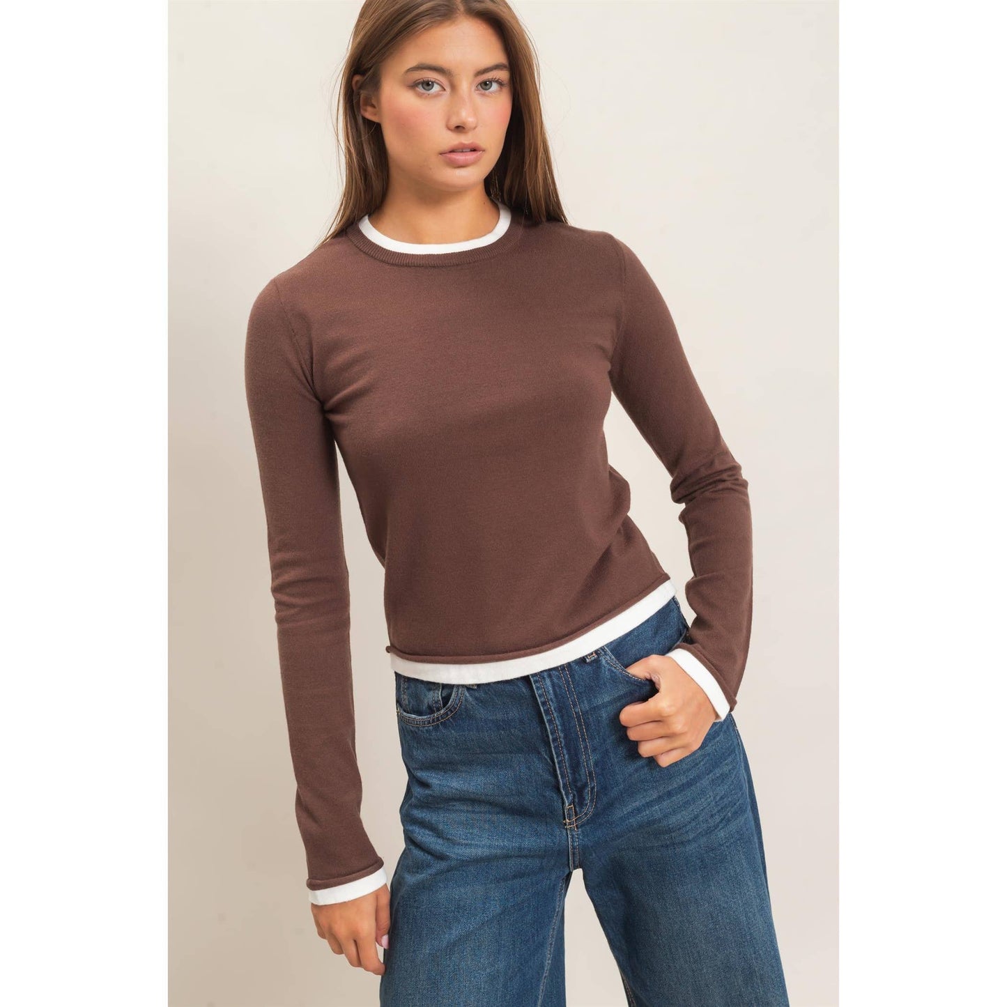 Seeing Double Long Sleeve Top