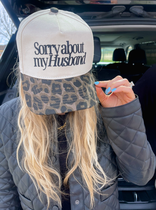 Sorry about my Husband Vintage Trucker