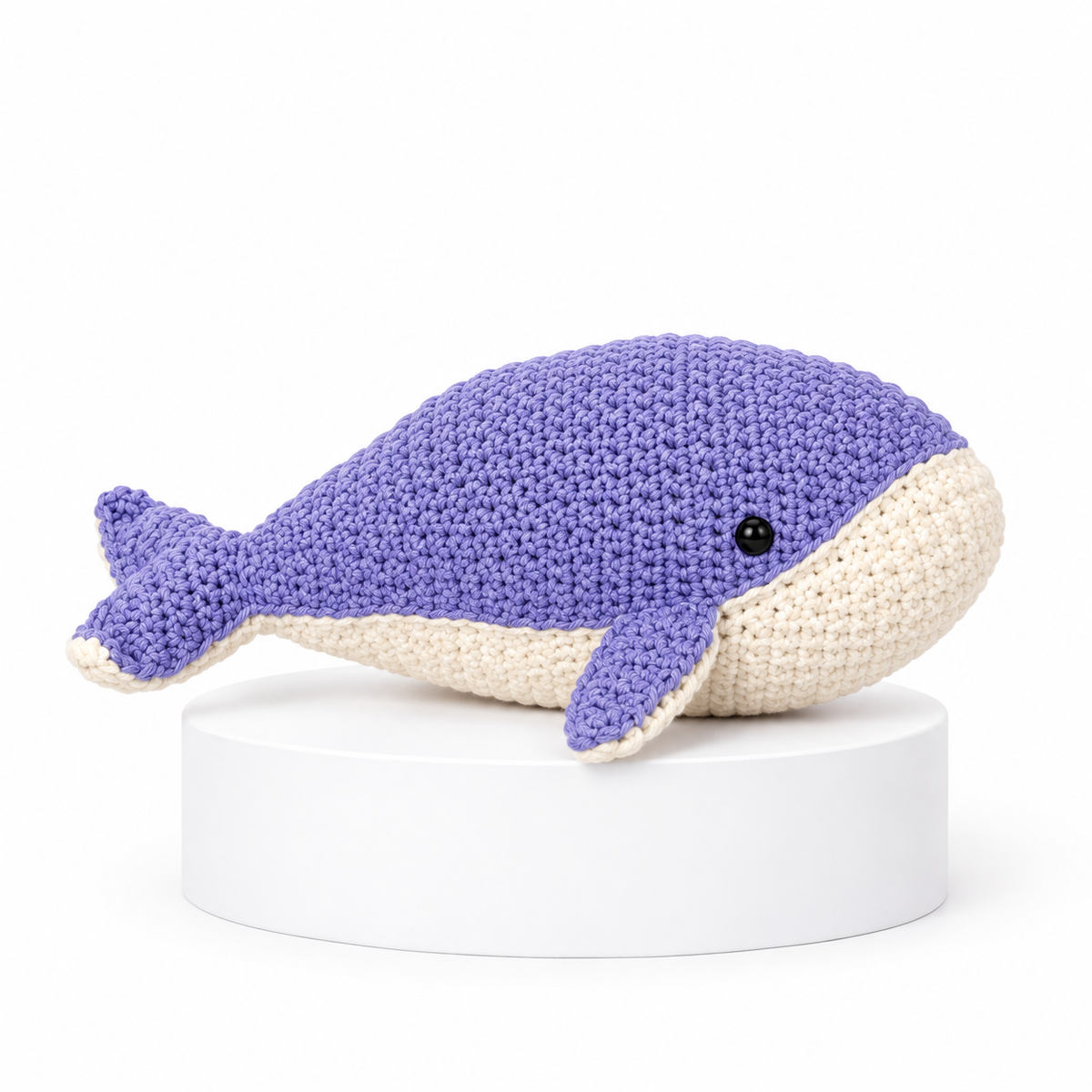 Handmade Crocheted Whale - Olivia’s Crocheted Creations