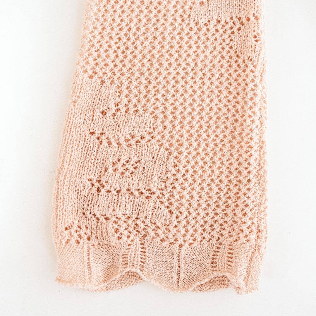 Crochet Bell Sleeve Cardigan- Women