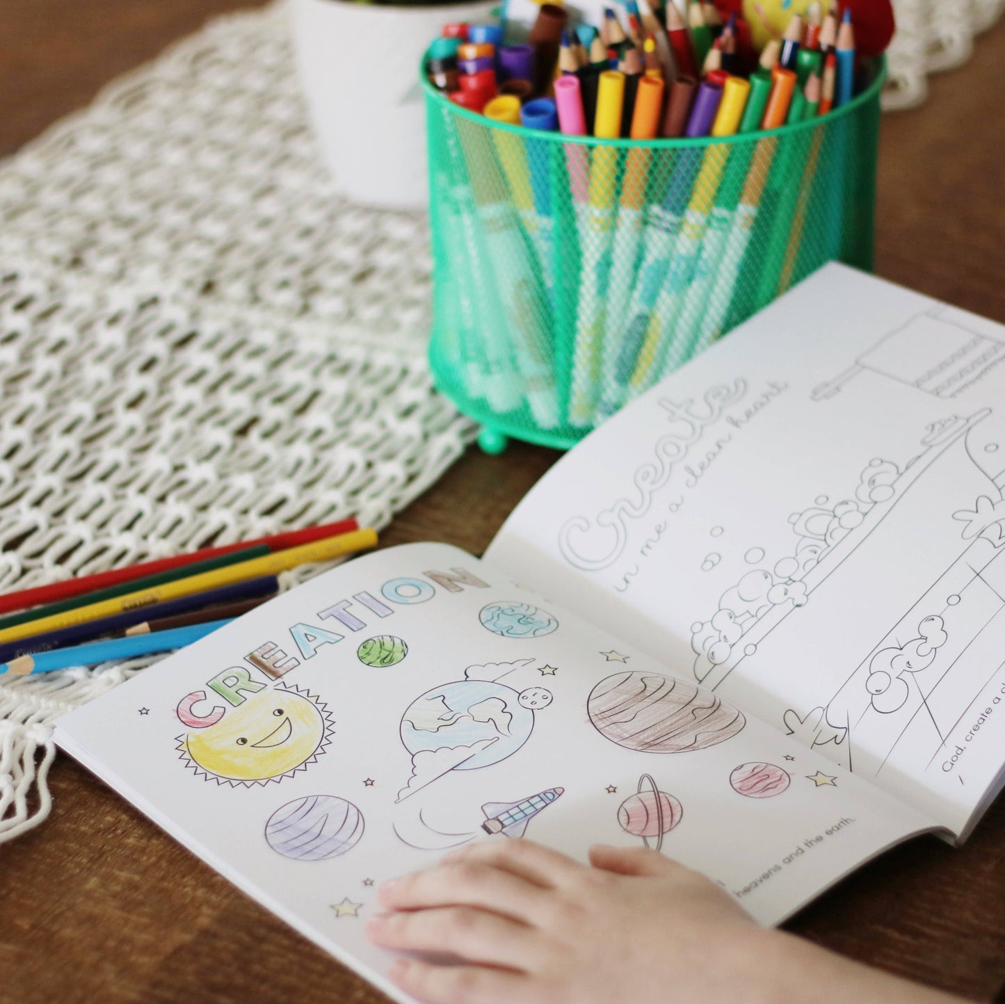 Colored With Grace Kids Coloring Book
