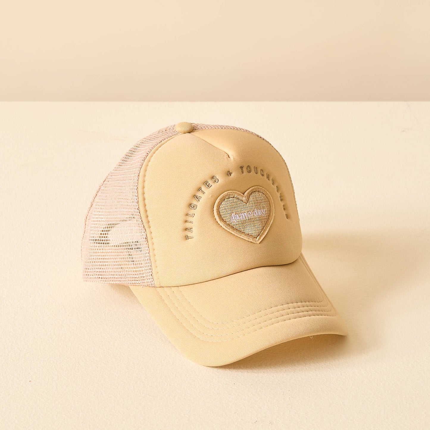 Game Day Trucker Hat - Tan