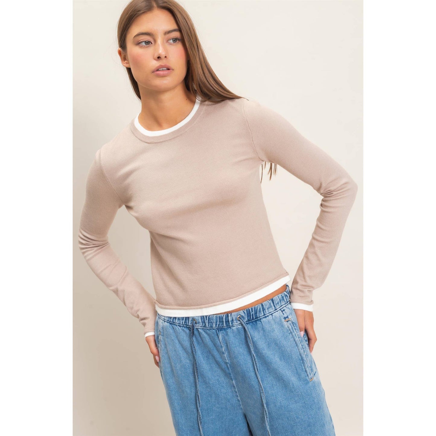 Seeing Double Long Sleeve Top