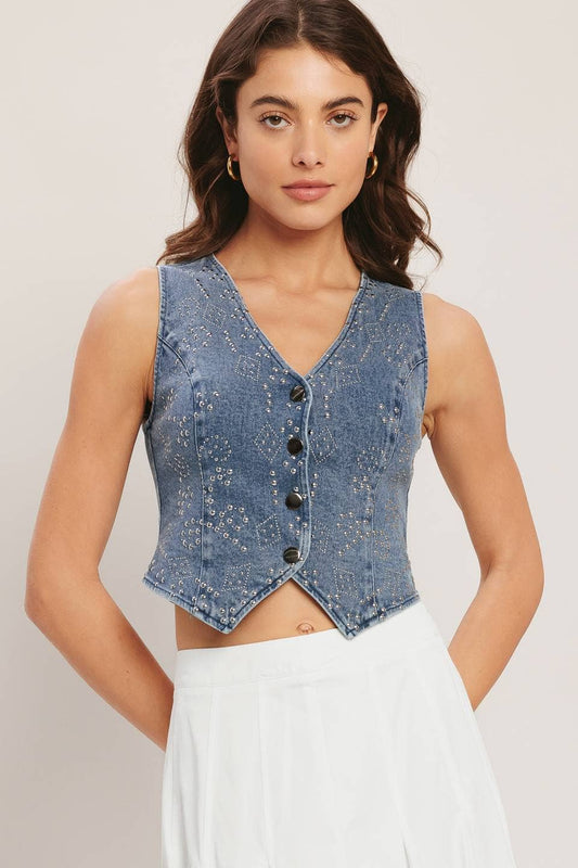 Studded Vest