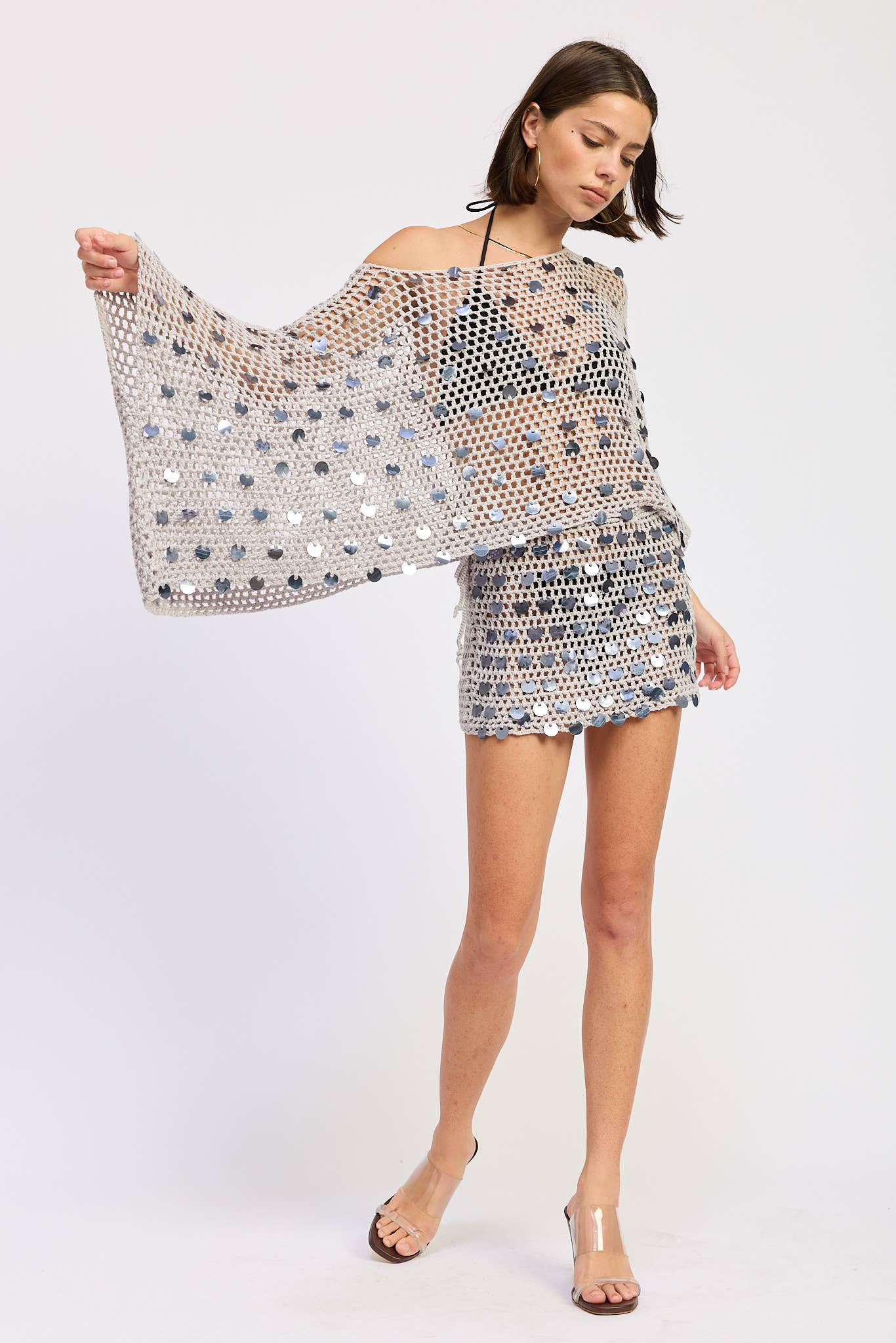 Shelly Poncho Top