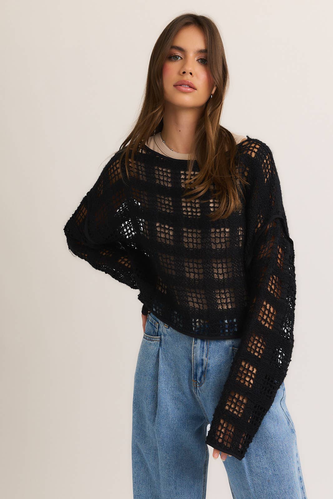 Boat Days Crochet Top