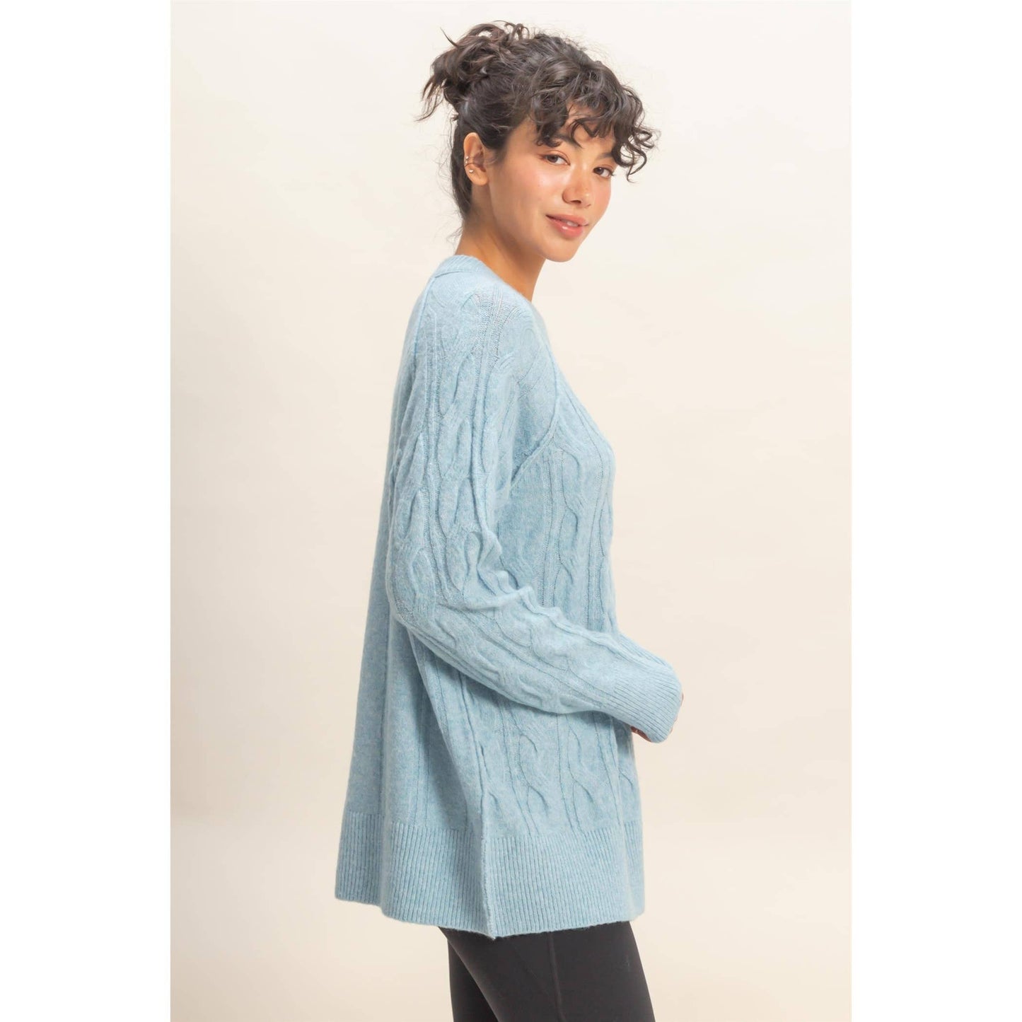 Cabin Fever Cable Knit Sweater