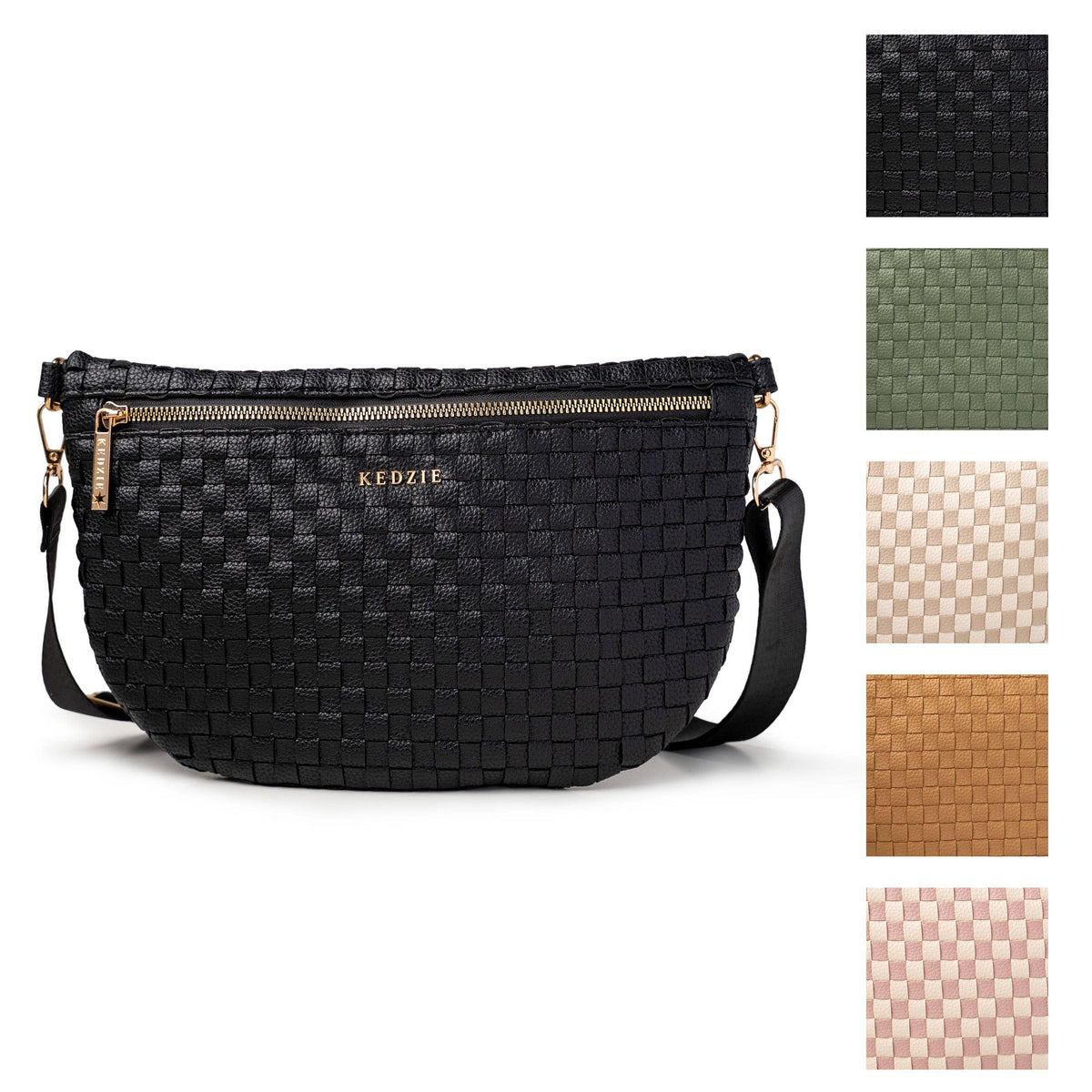 Kedzie Terrace Woven Crossbody Open Stock