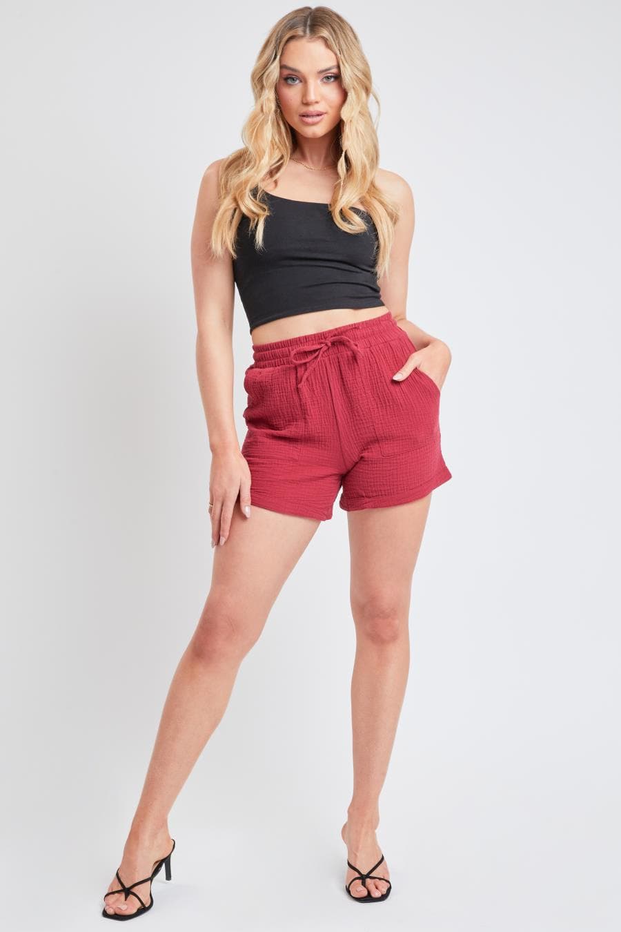 Flower Child Linen Shorts
