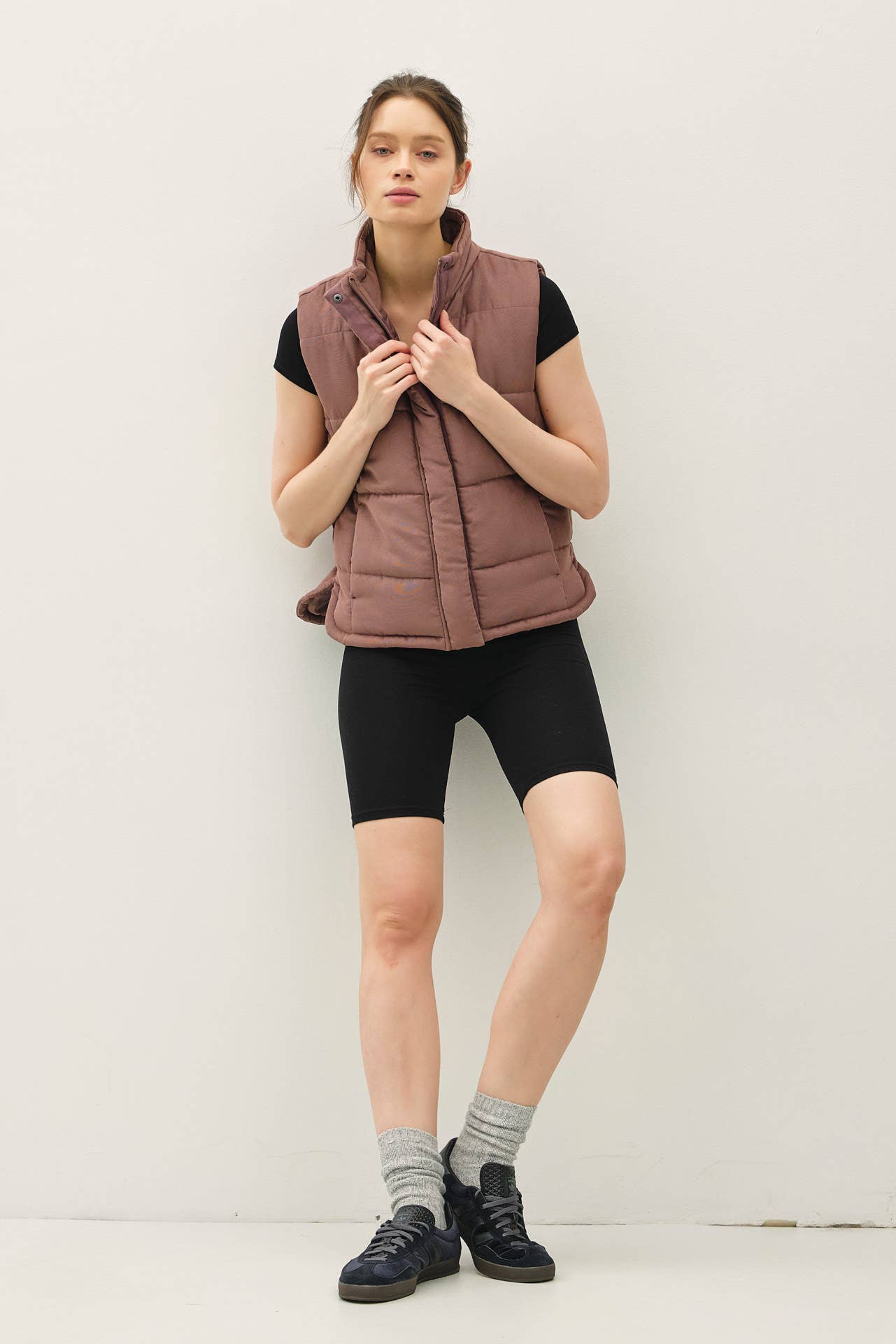Mocha Suede Vest