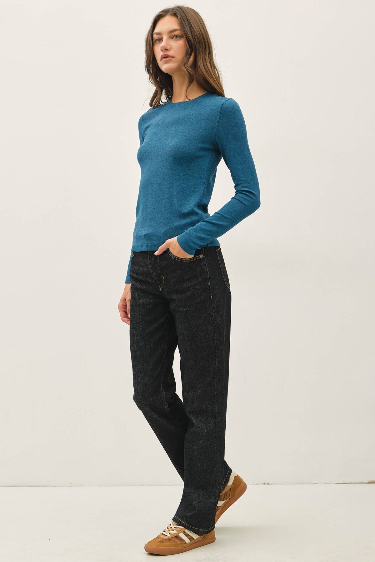 Basic Babe Ribbed Longsleeve