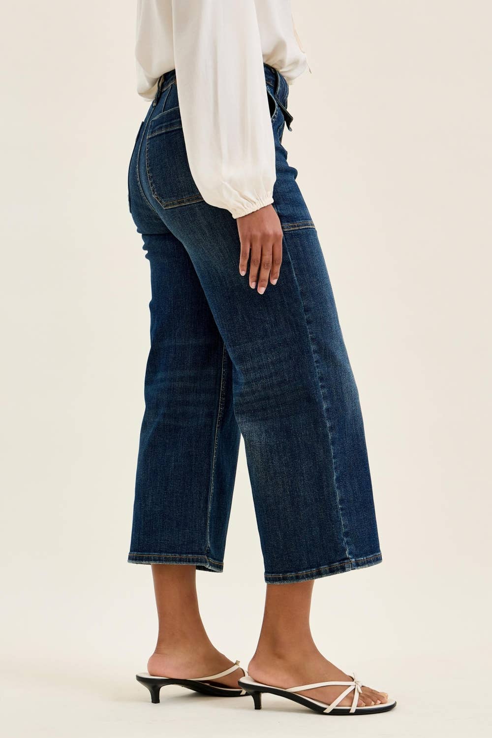 JB Sail Away Utility Crop Denim