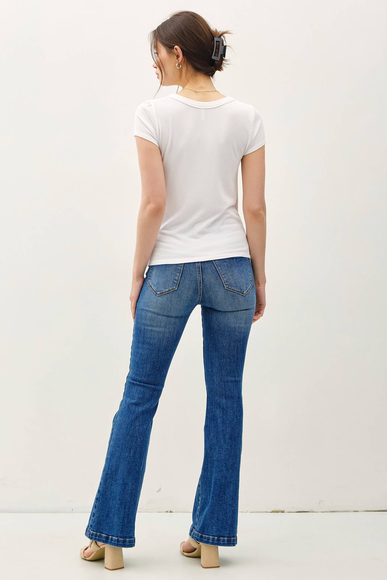 [NEW SHADE]ULTRA SOFT BASIC SCOOP NECK BABY TEE