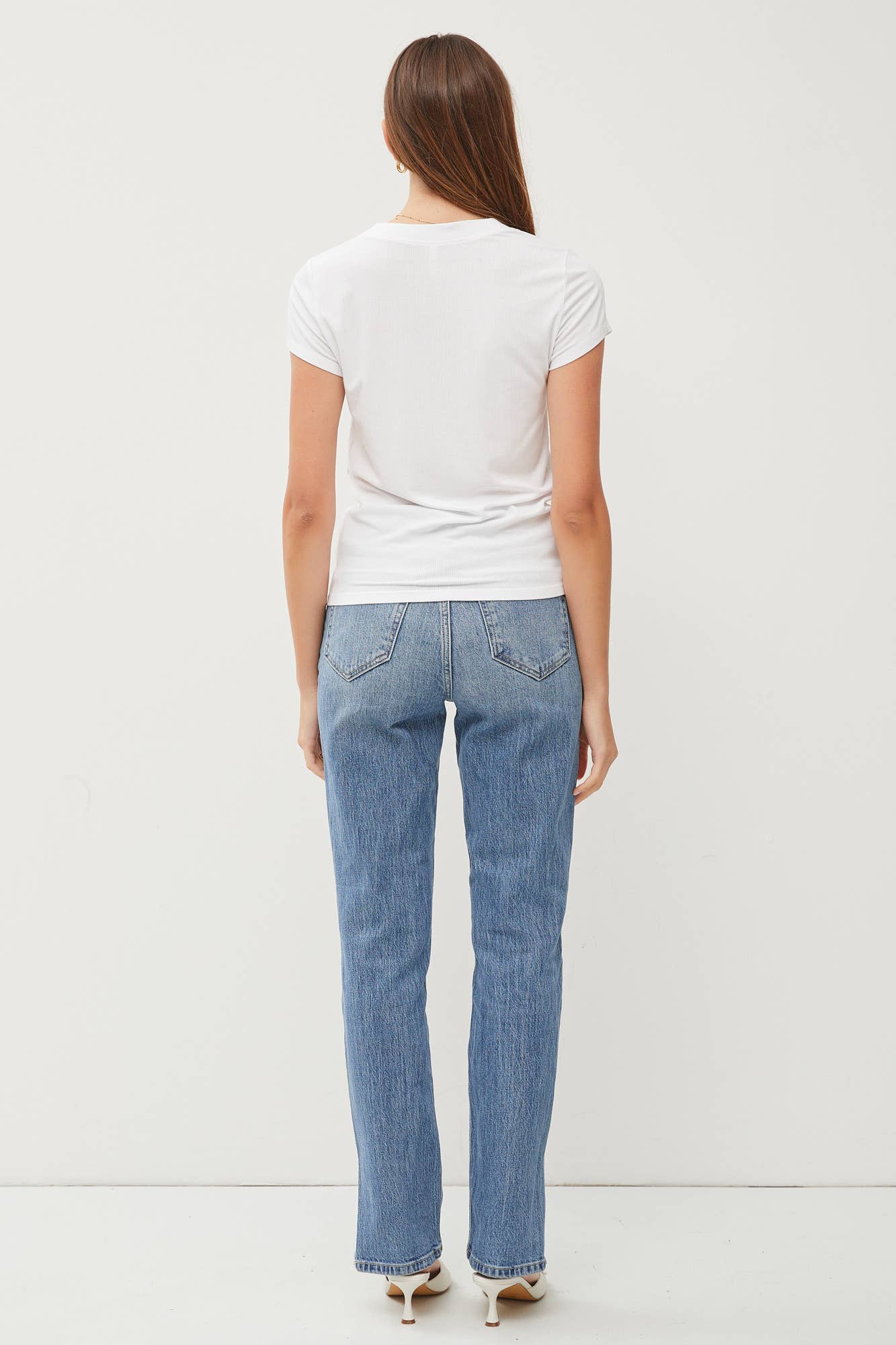 Basic Babe Ribbed Tee