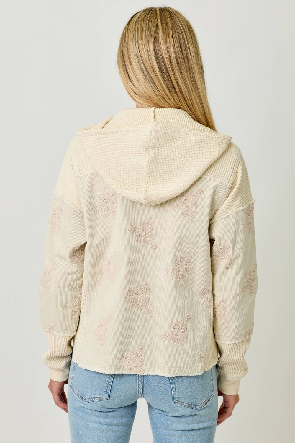 Baby Blues Floral Shacket