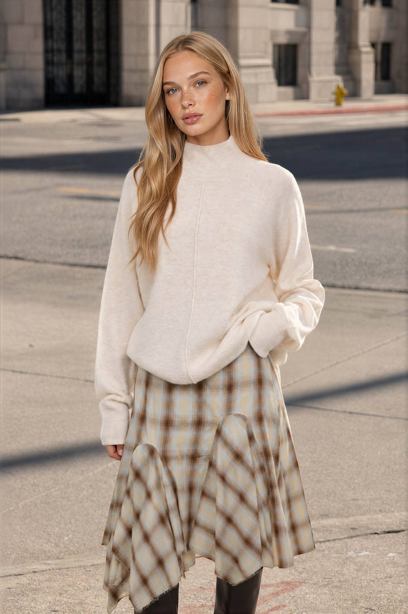Wrap Me Up Center Seam Sweater