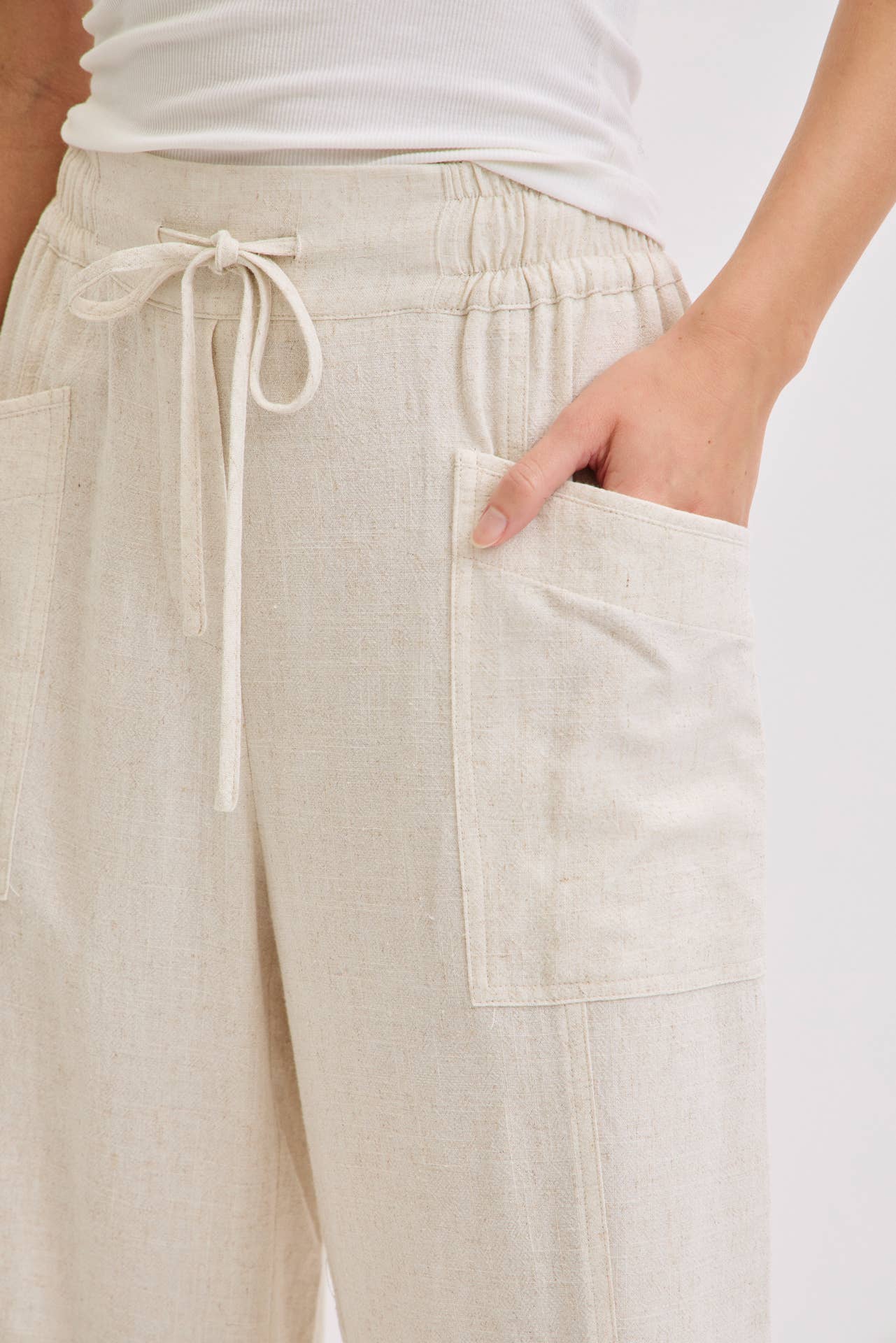 Jet Setting Linen Pant