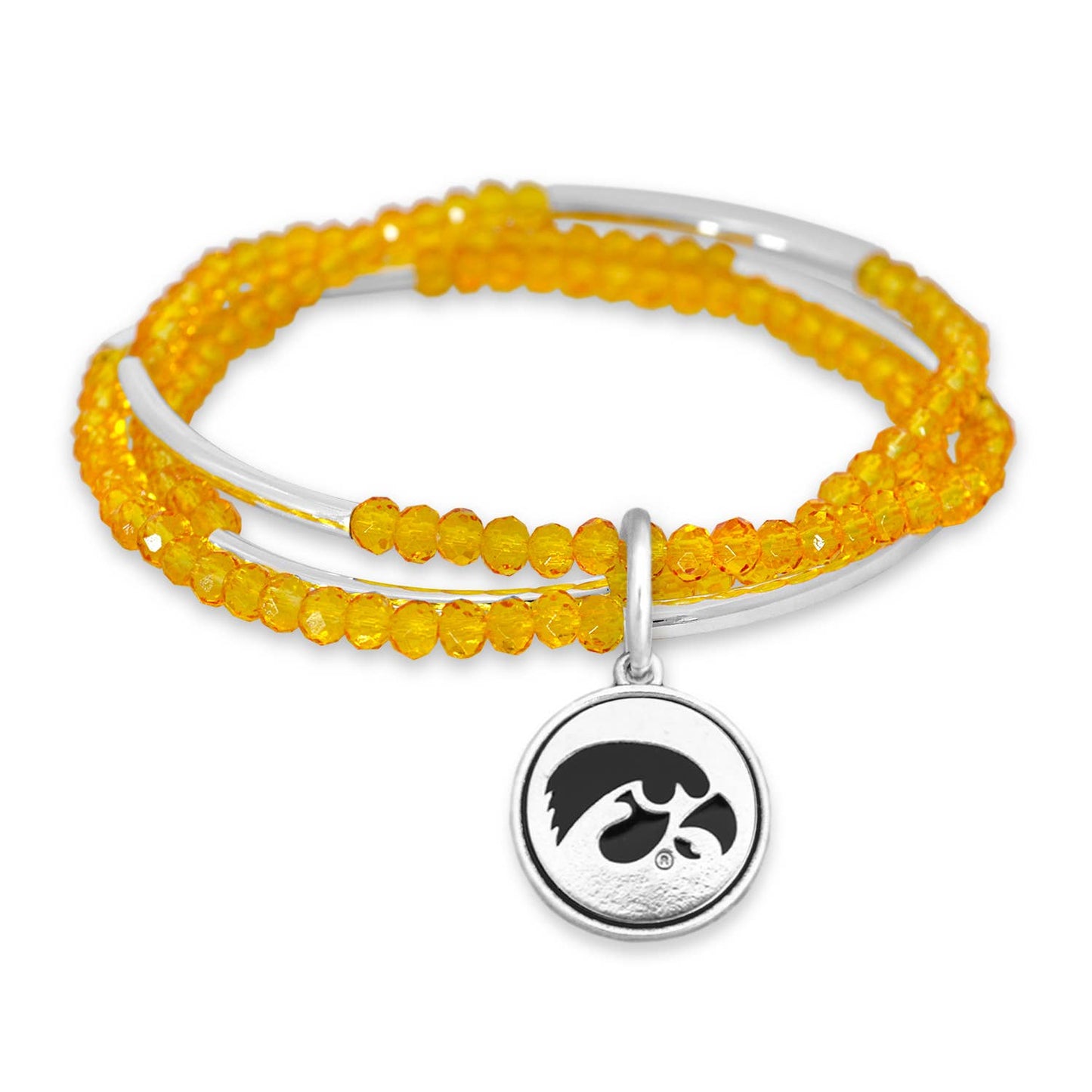 Iowa Hawkeyes Chloe Primary Color Bracelet