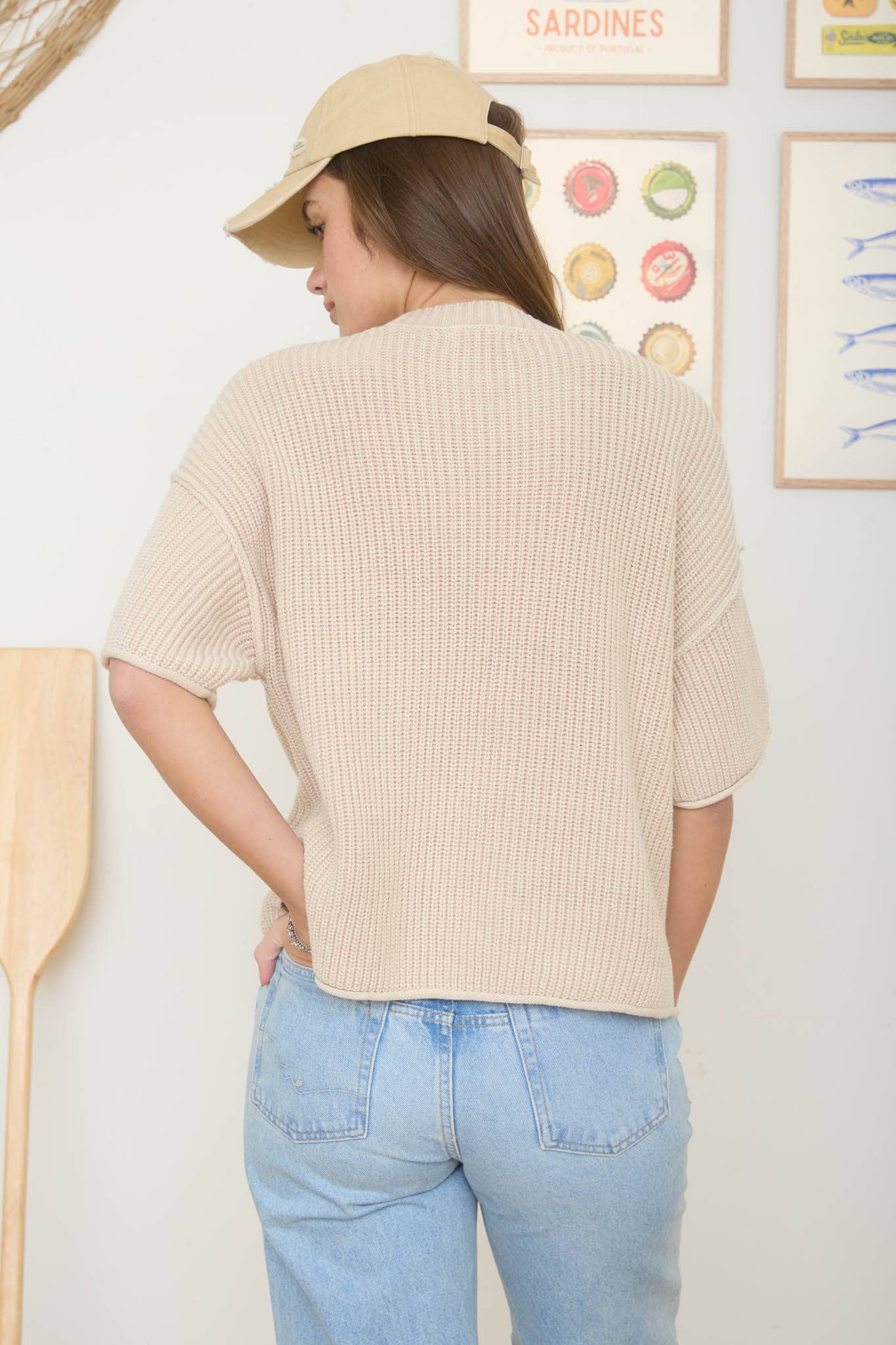 Boxy Girl Knit Top