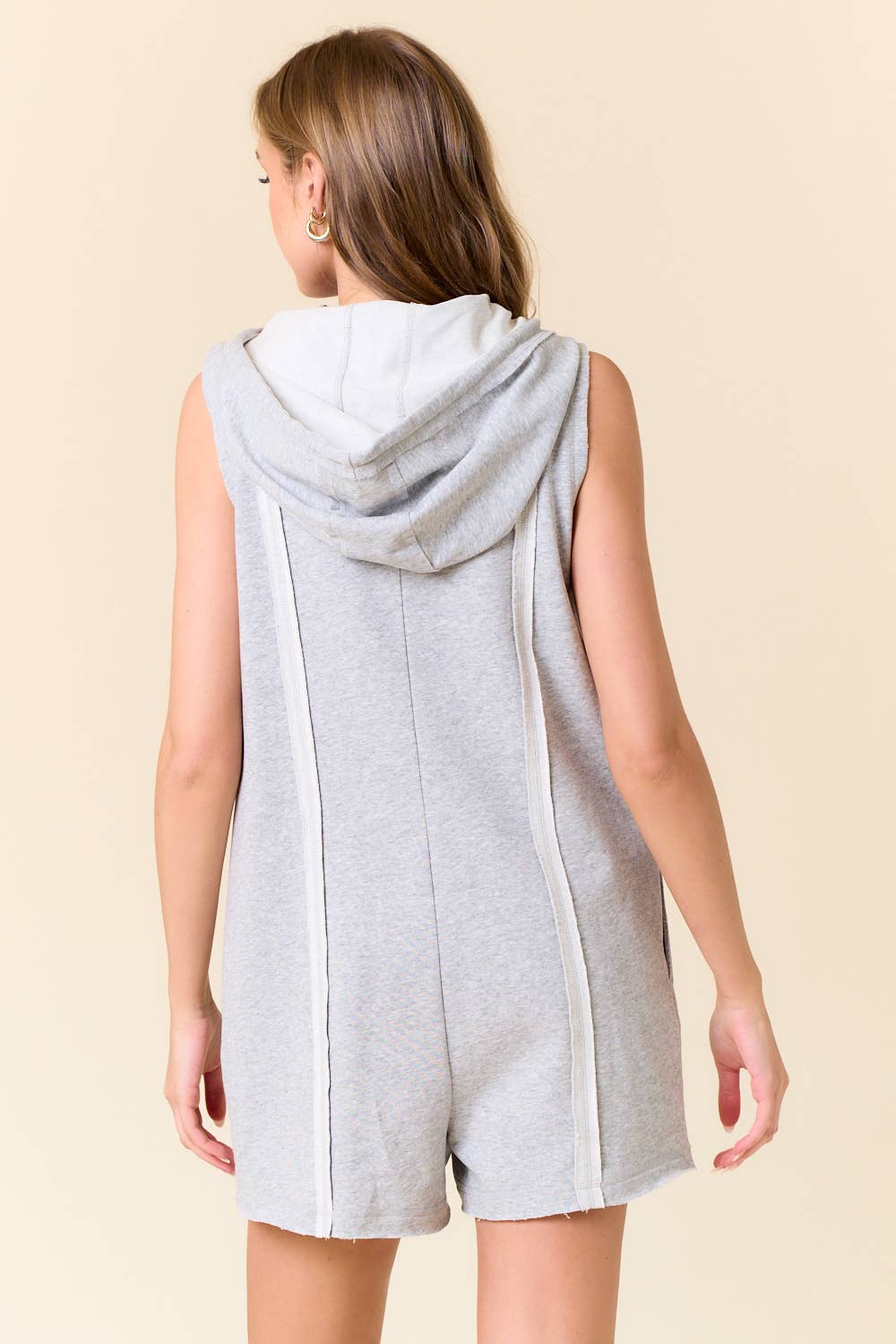 On Cloud 9 Hooded Romper