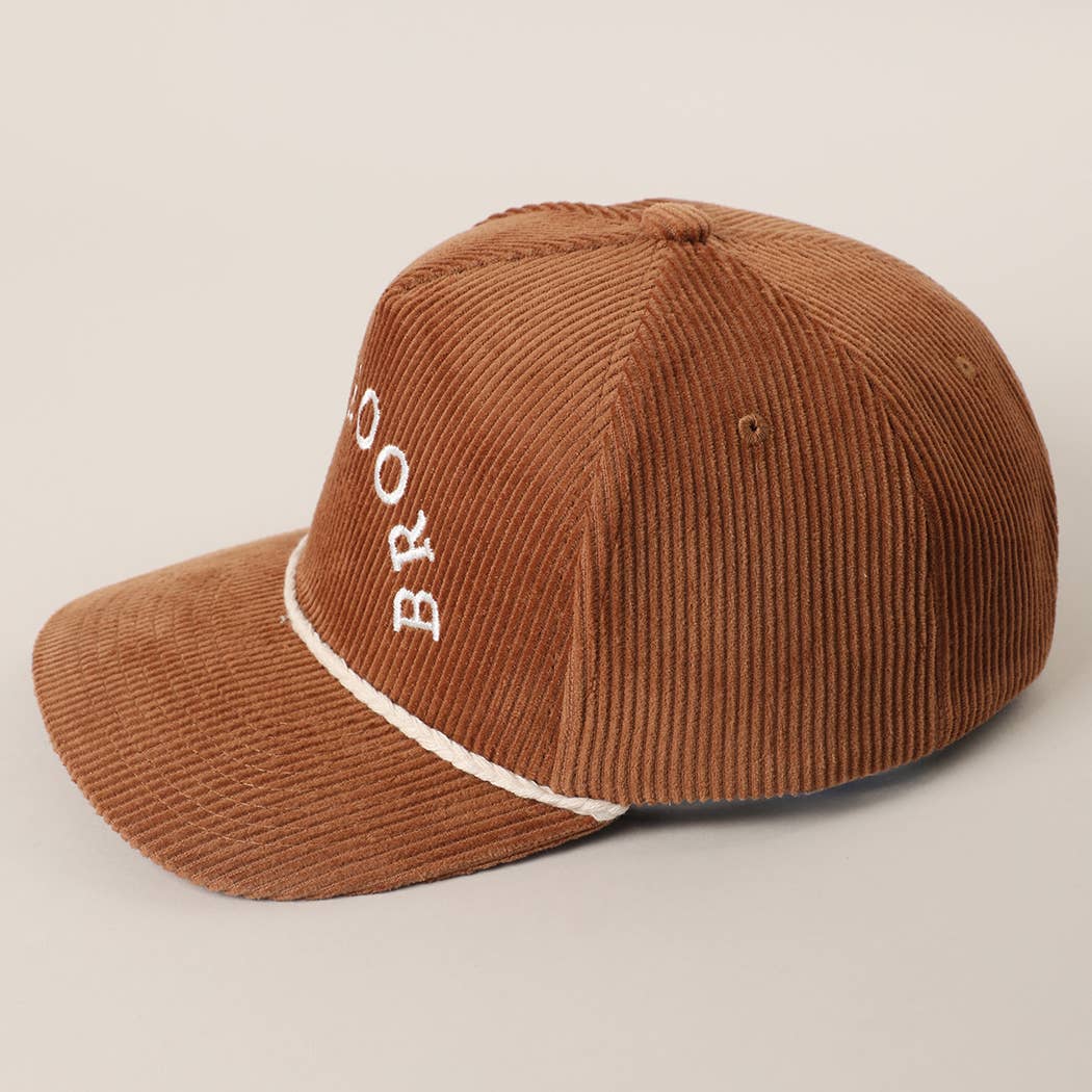 Custom Corduroy Embroidered Hat - Your City & State