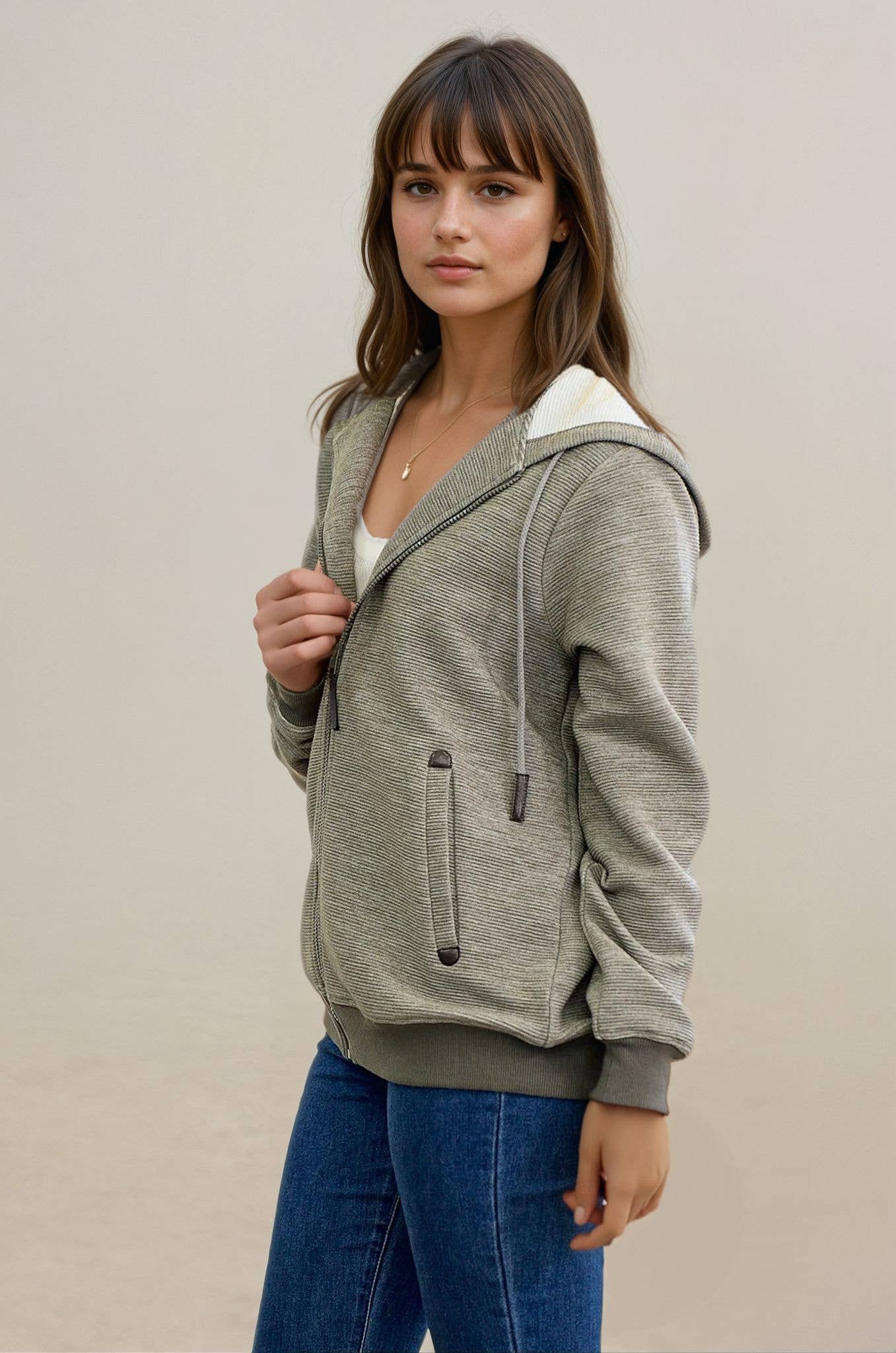 Back to the Basics Zip Hoodie