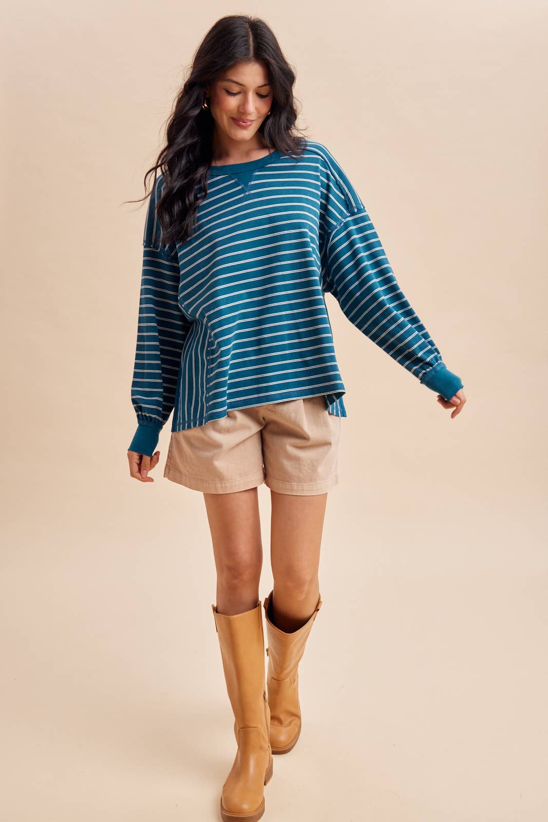 Falling for You Striped top