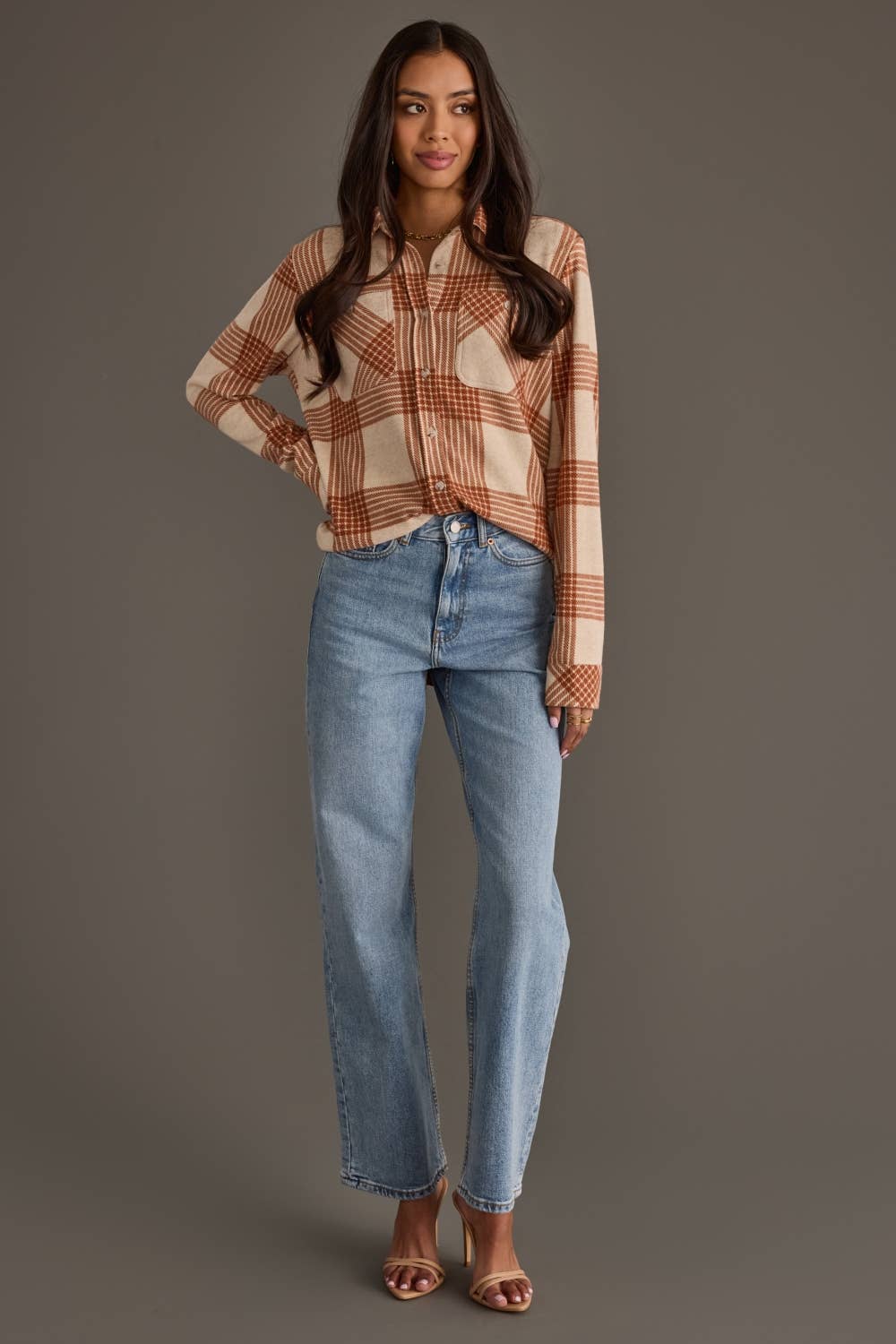 Rusty Pumpkin Flannel