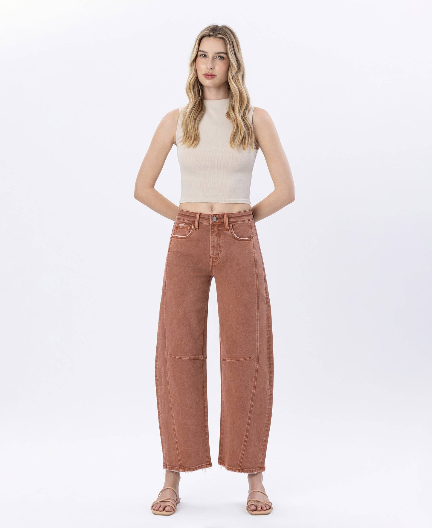 Copper Barrel Jean