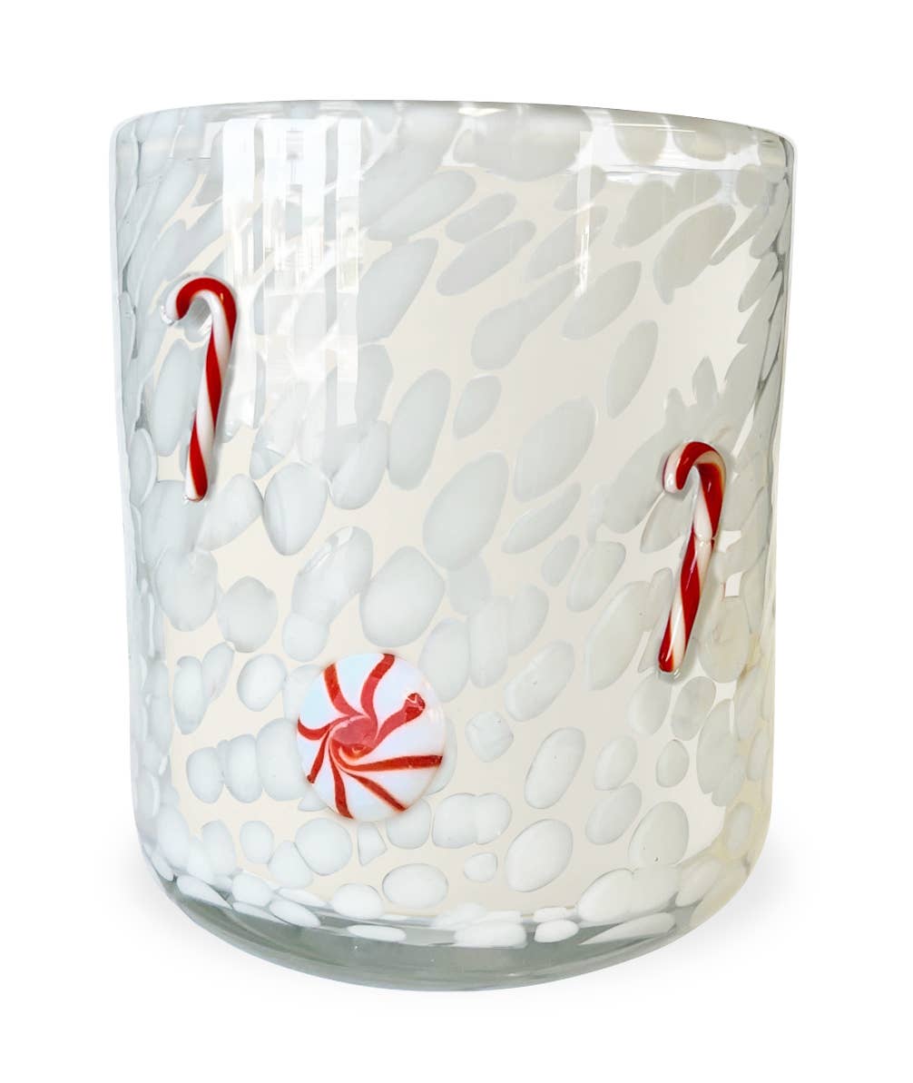 Peppermint & Candycane  12oz  Icon Candle
