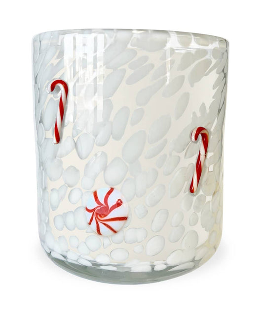 Peppermint & Candycane  12oz  Icon Candle