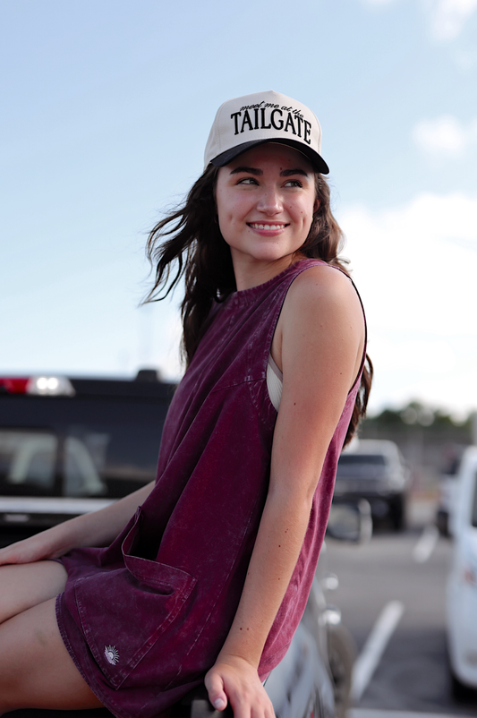 Meet Me At The Tailgate Trucker Hat