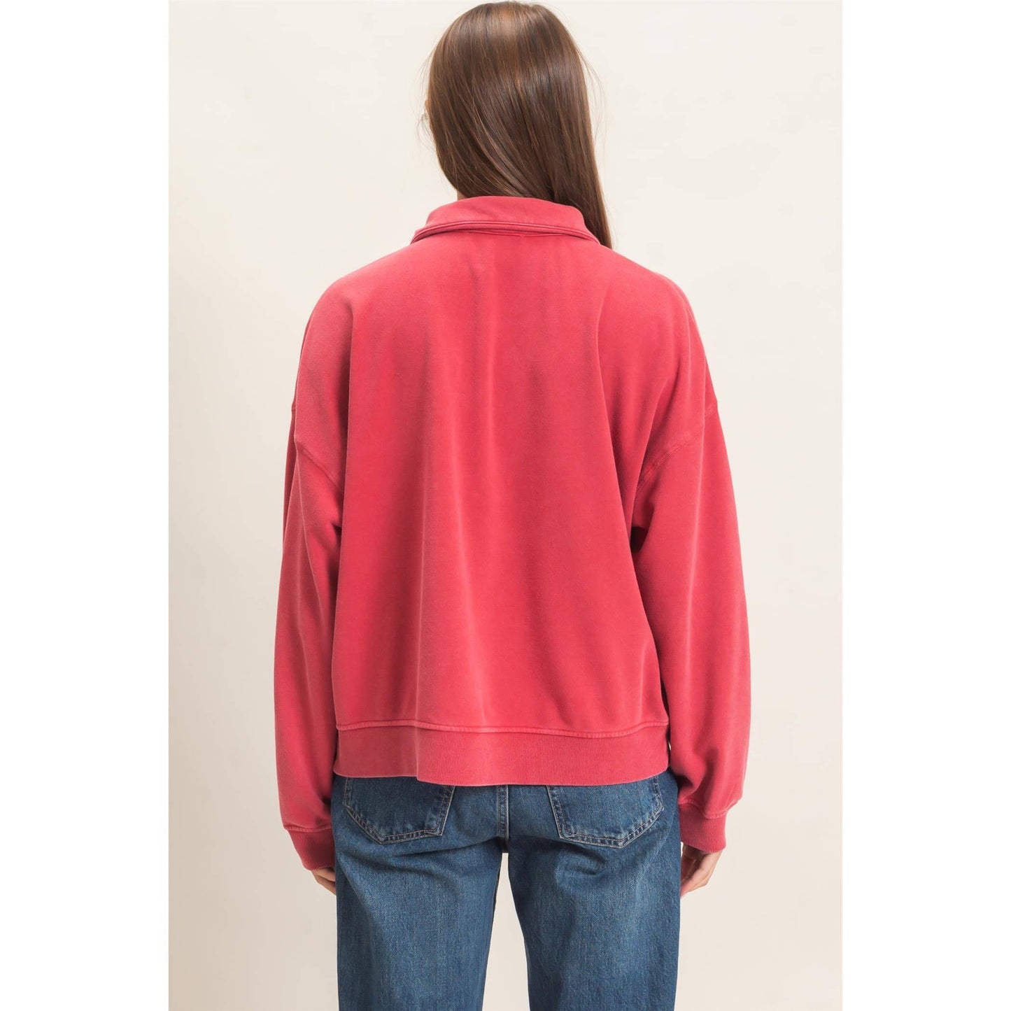 Cozy Vibes Mineral Wash Sweatshirt