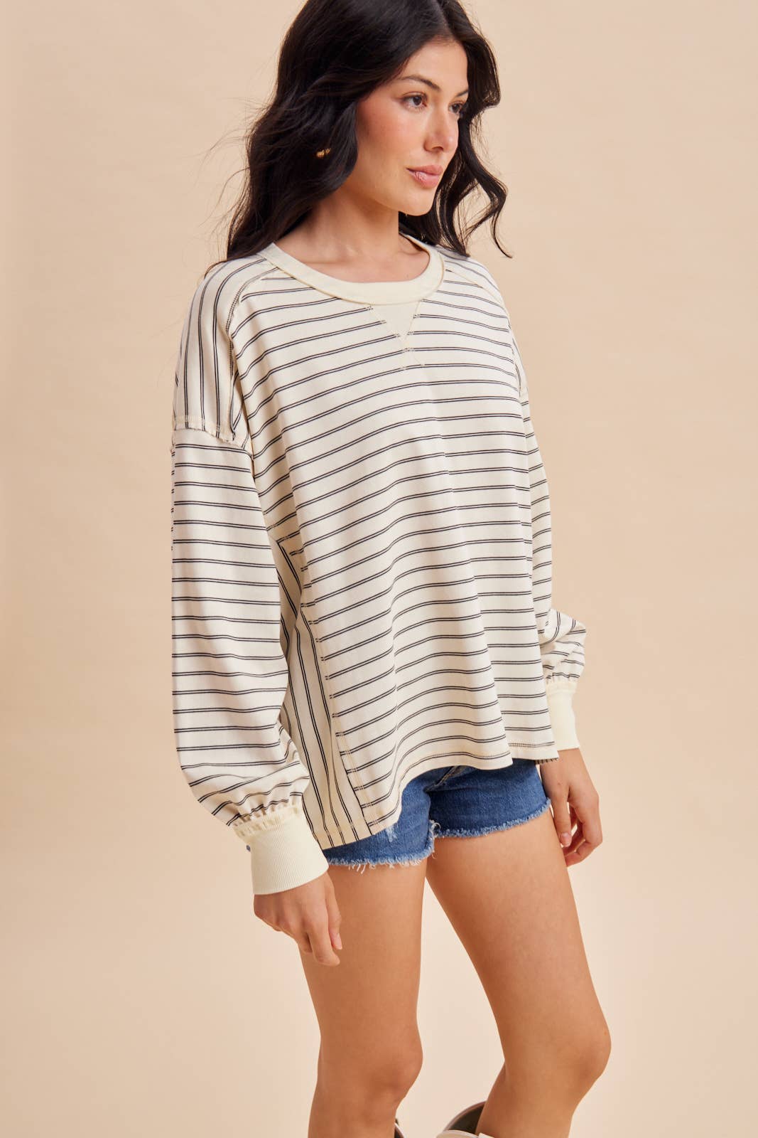 Falling for You Striped top