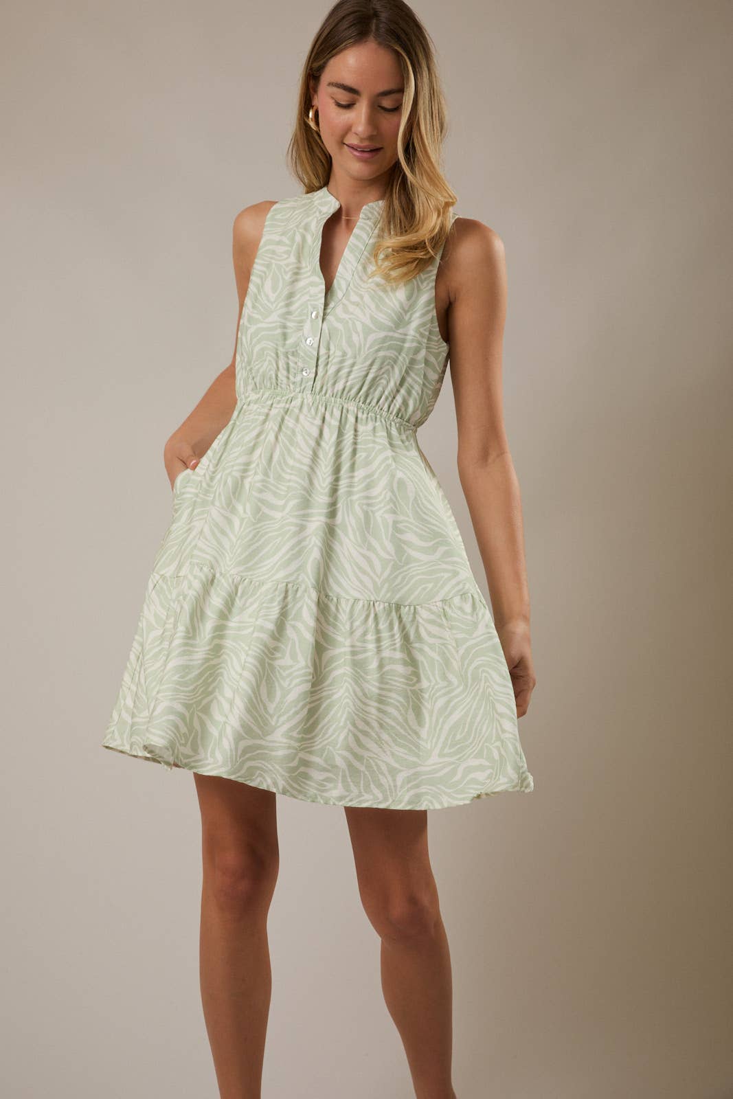 Sage Attraction Dress
