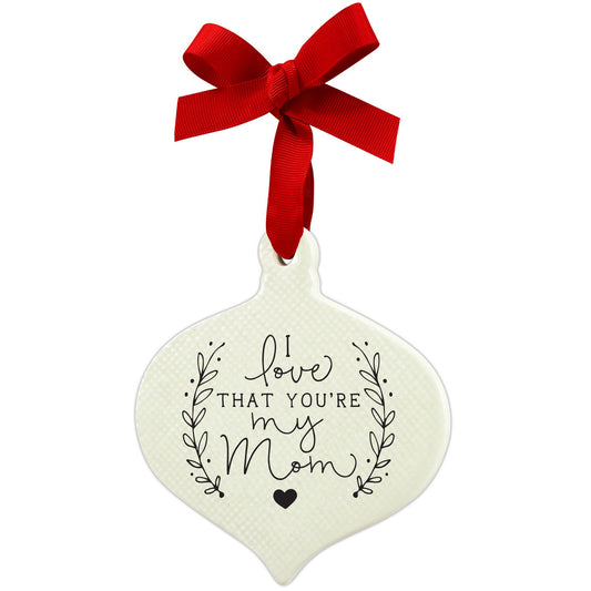 🎄LCP Ornament Doodle Mom Ribbon Hang