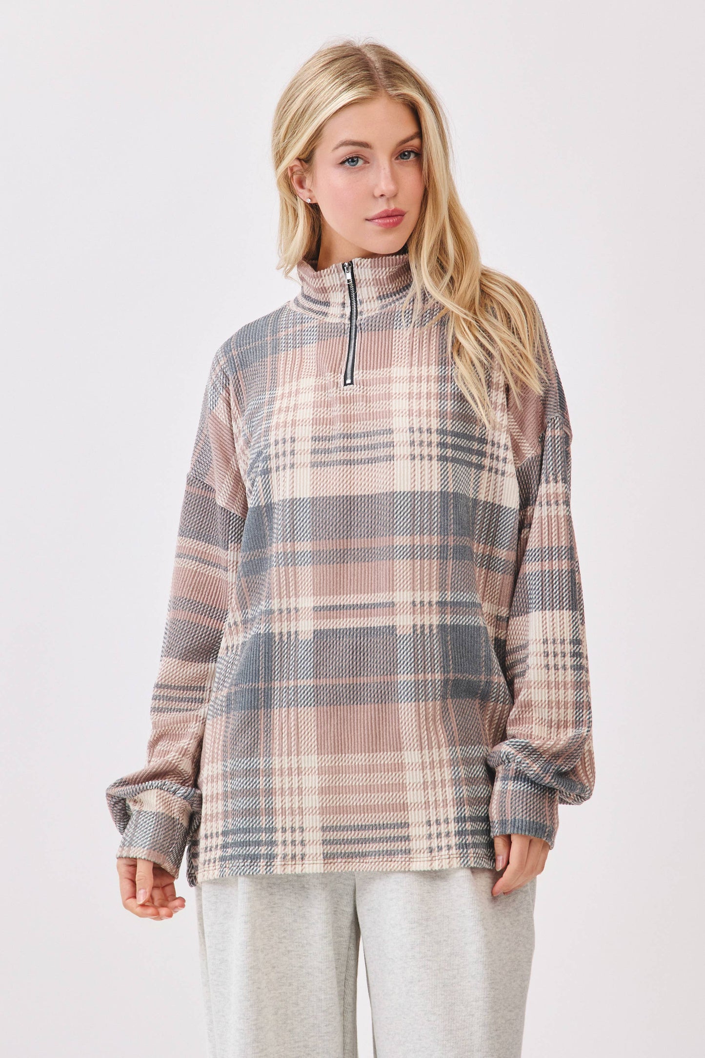 Mad about Plaid Pullover
